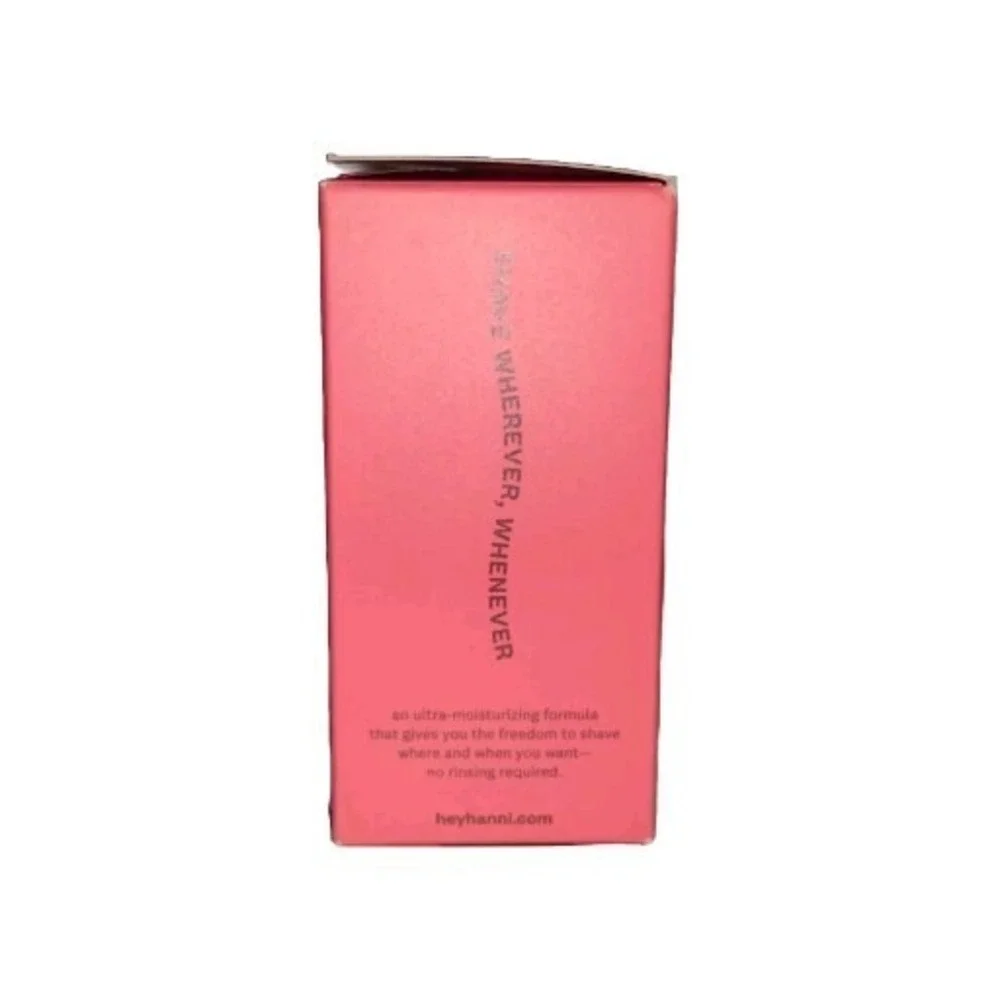 Hanni Mini Shave Pillow Moisturizing Body Gel, Stick Formula, Hydrating (3 oz)